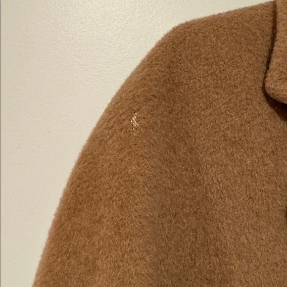 Babaton Slouch Mid Coat in Camel Brown - Picture 3 of 8